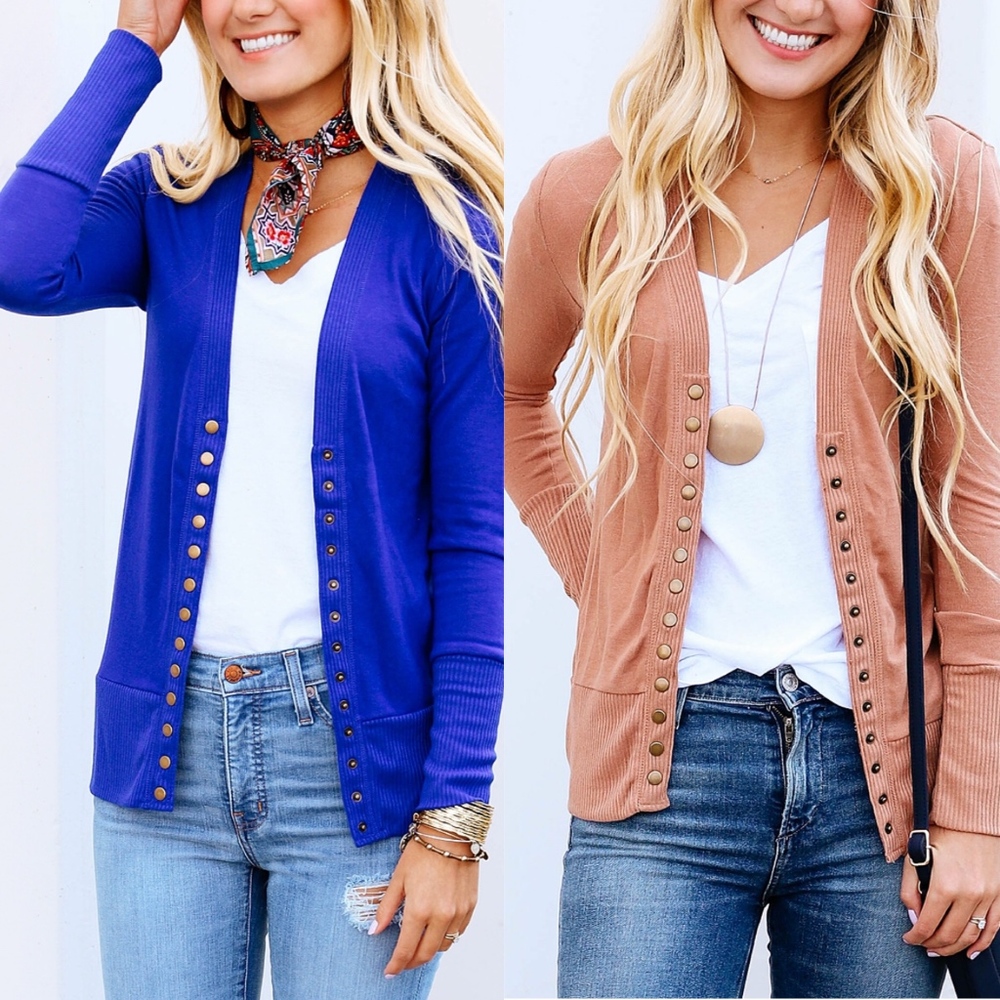 VIVIEN Autumn Love Cardigan - EGGSHELL - Picture 3 of 6